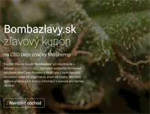 Tablet Screenshot of bombazlavy.sk